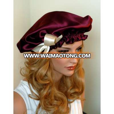 100% Pure Silk Sleep Bonnet